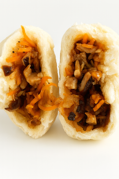 Vegetarian Steamed Bun (Veggie Bao)